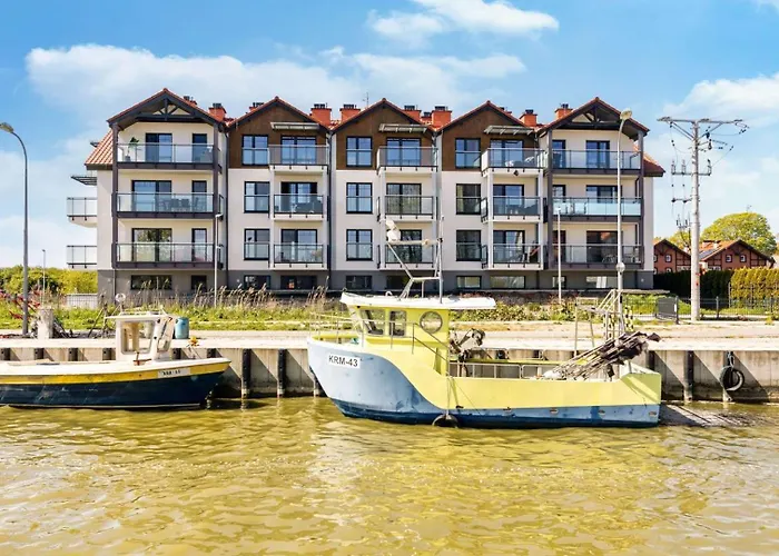 Port Krynica 16 - Premium W Centrum Krynicy Morskiej Z Bezposrednim Widokiem Na Port I Zalew Wislany * Krynica Morska